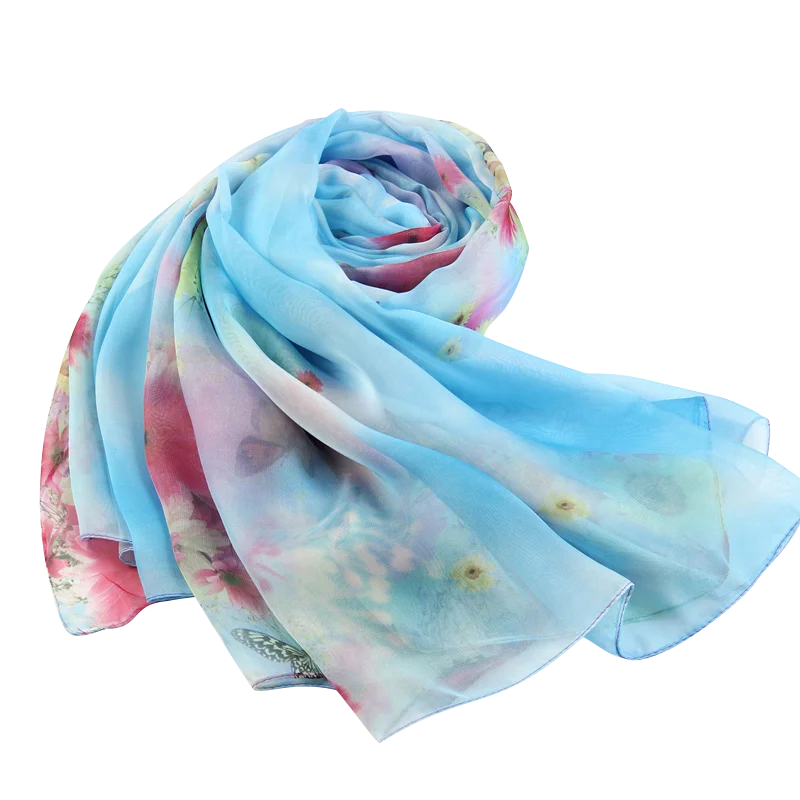 No MOQ Custom 100% polyester Digital Print chiffon Fabric for Women Dress