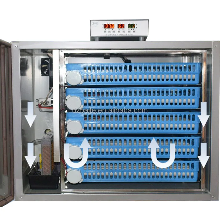 256 pcs Hot product Stainless Steel Egg Incubators chicken hatching machine for sale