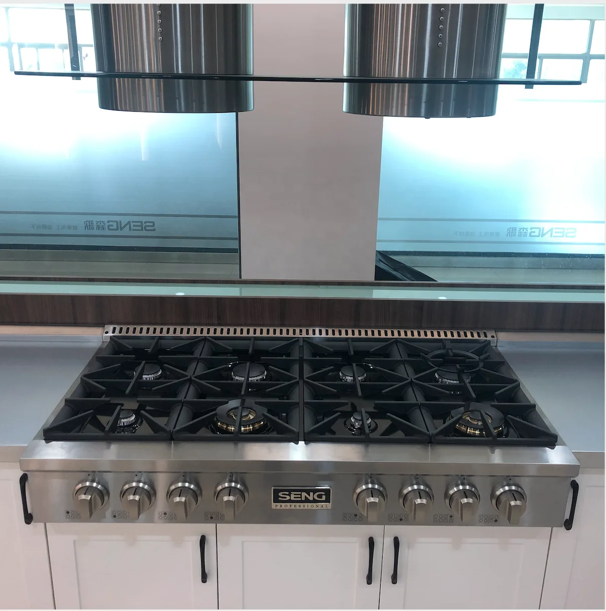 home kitchen appliance 30/36/ 48-Inch stainless steel Professional build in gas stove