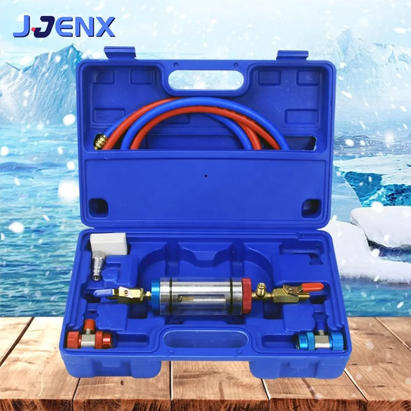 car ac Automotive air conditioning refrigeration oil filtration analyzer tool oil purity detection purifier set for R134a