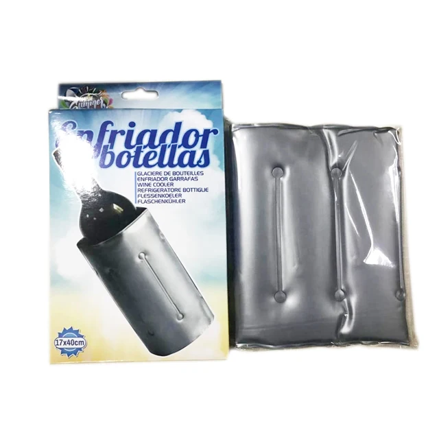 Bottle Wine Cooler Bag PVC Wrap