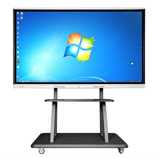  75 дюймов с сенсорным экраном из серии все в одном pc 4k инфракрасный 10 точек касания интерактивные доски smart для