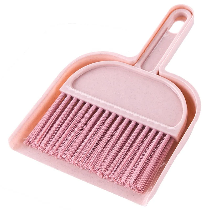 Mini Clean Dust Small Broom Brush Set With Dustpan