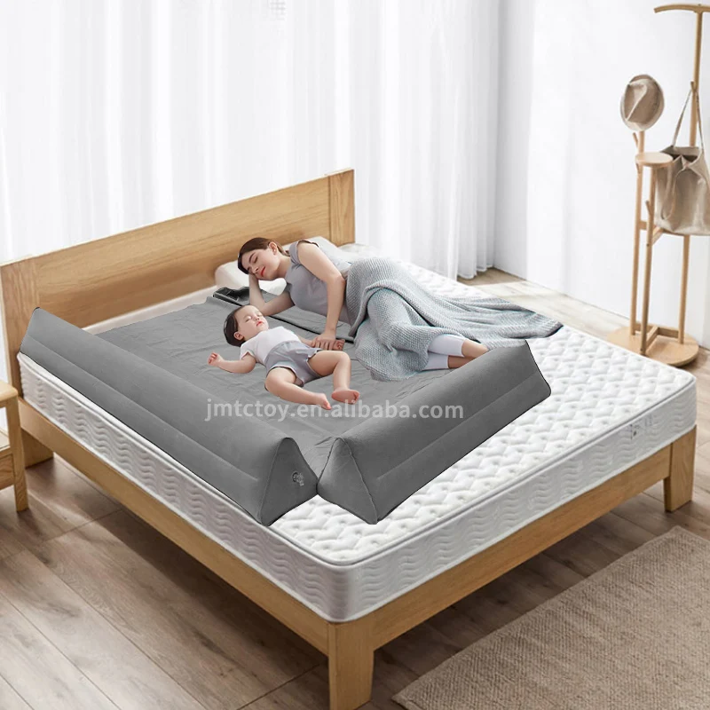 Three side baby sleeping protector inflatable kid bed guard playpen