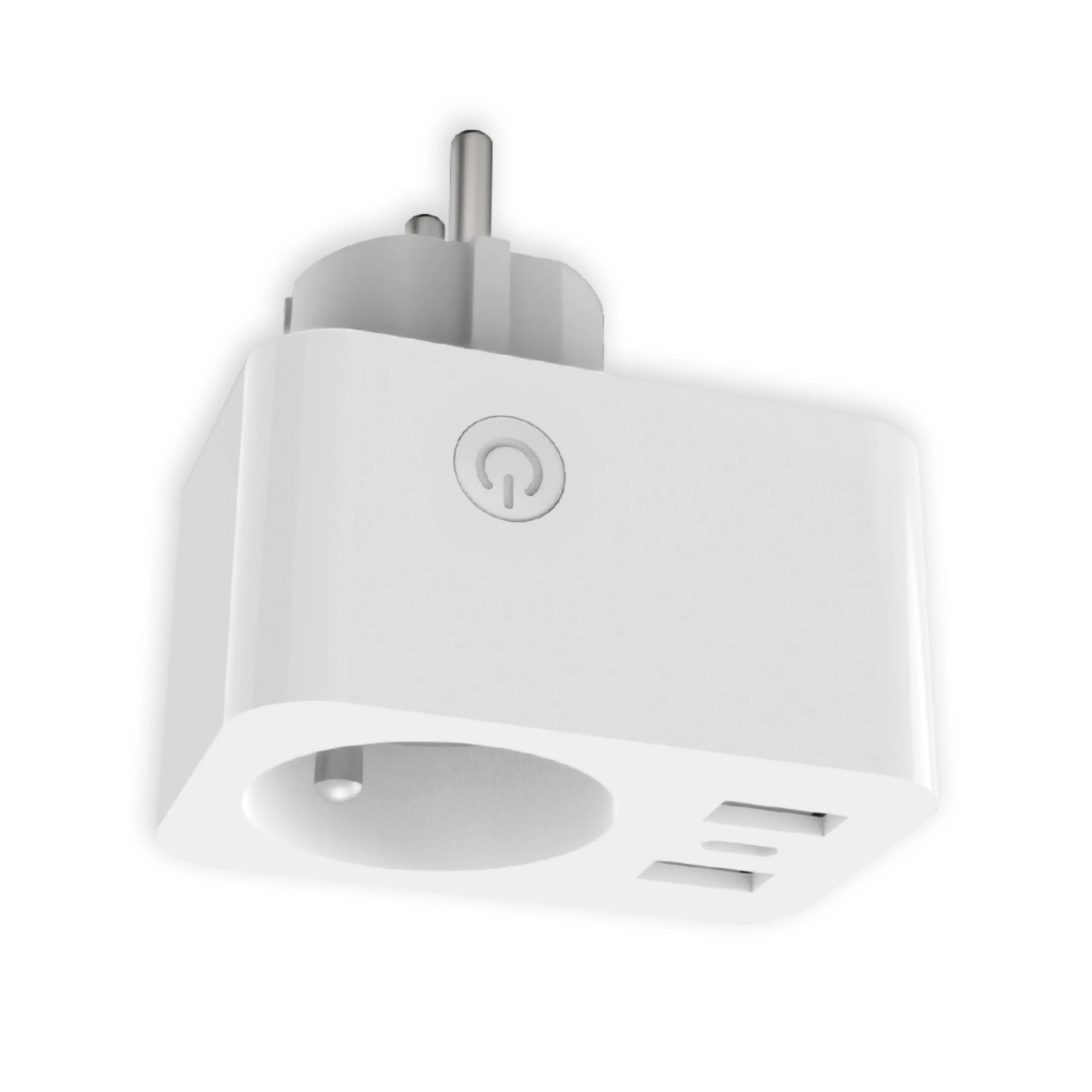 Tuya SAA 2 USB Ports WiFi Energy Plug 240V 2022 Android Dongle Adaptador