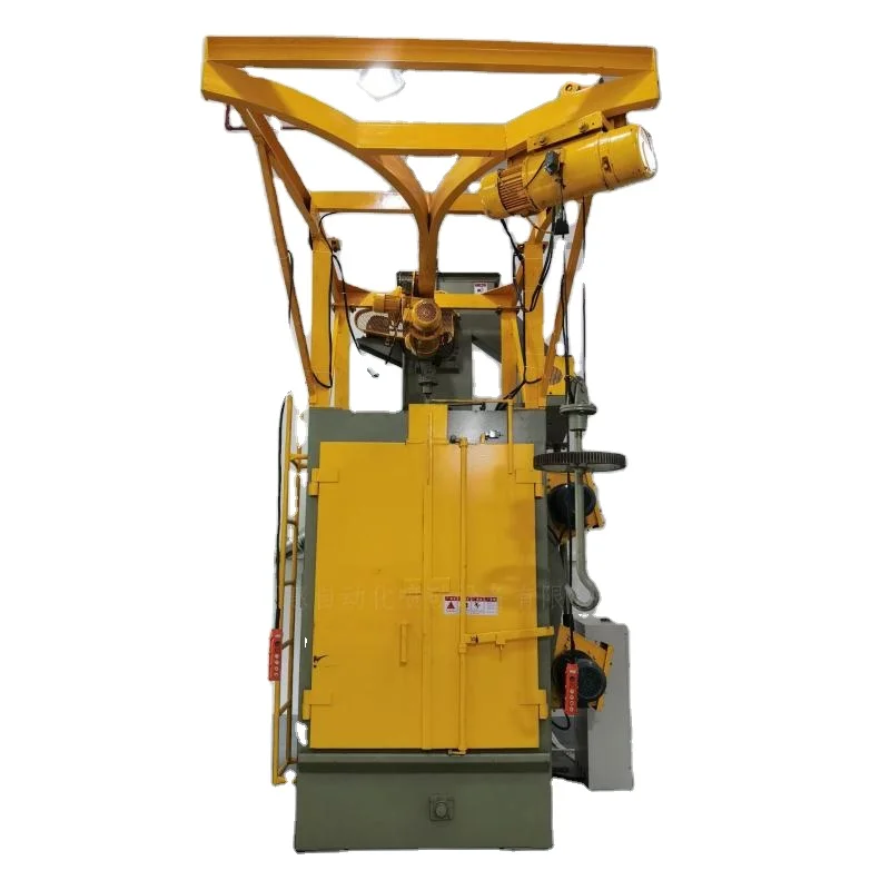 
Motor housing gear box valve shot blasting machine 