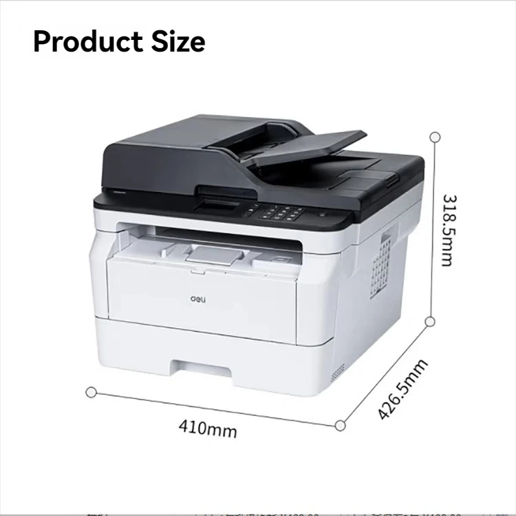 Deli M3400FDN M3400ADN P3400DN printer A4 black and white laser and scanner all-in-one machine