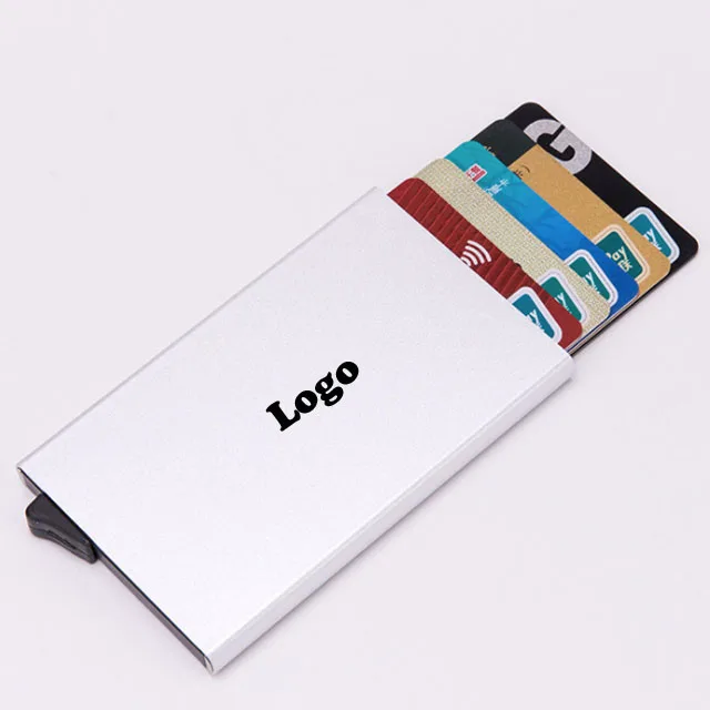 RFID anti-magnetic shielding card bag card anti-scan shielding card bag male wallet