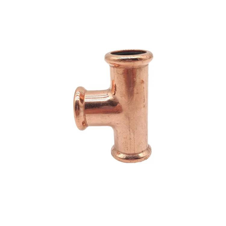 Copper Press Fitting Coupling Reducer Elbow for Plumbing pipe fittings HVAC M-profile WRAS Factory Wholesale Press Fittings