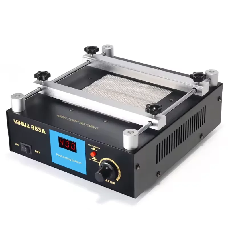 YIHUA-853A Digital Display BGA Rework Station Constant Temperature Heating Station Preheat Soldering Station