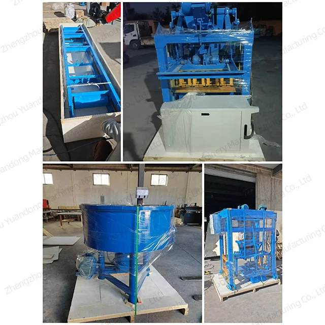 Factory Direct Sale Concrete Block Making Machine Line 12 KW Brick Making Machine