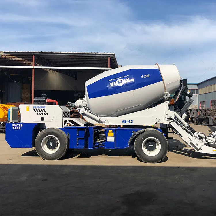 Aimix 3.5 Cubic 4 Cubic Per Batch Auto Self Loading Concrete Mixer Trucks Machine In Mexico