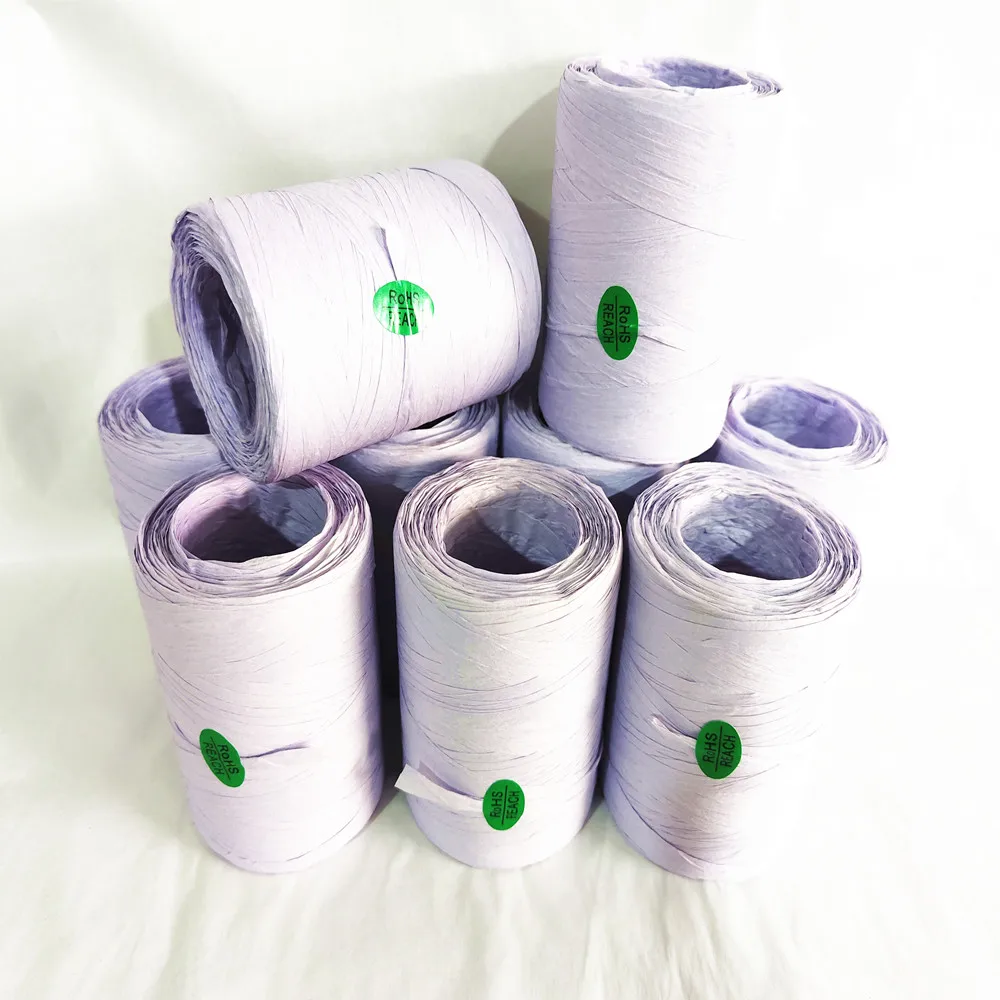 Set 4 Seagrass Placemat Handmade Paper Raffia Fringe Border Round Placemat High-quality Manufacture