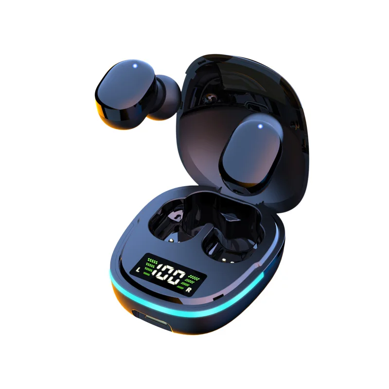 Custom Breathing light tws earphones true bt ipx8 gaming headsets buds type c powerbank pro back ear pods wireless earbuds
