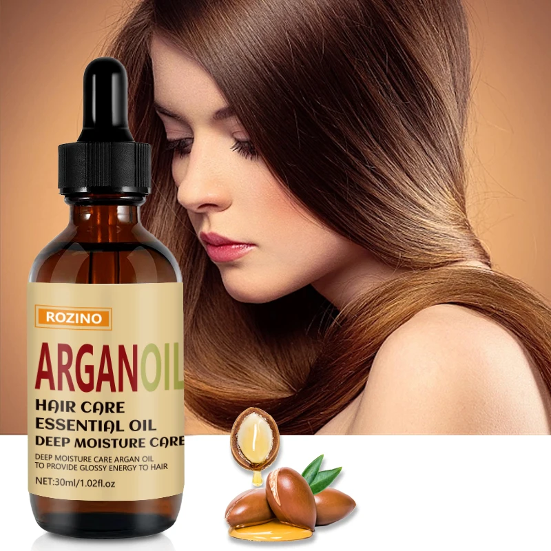 Argan oil improves hair dryness, provides long-lasting softness hair care essential oil