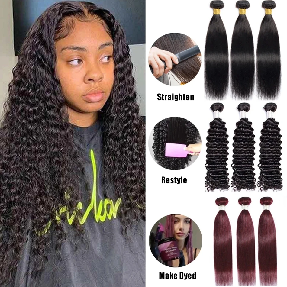 Wholesale 10a 12a 40inch Mink Virgin Brazilian Remy Human Hair Bundle Raw Cuticle Aligned Hair Extension Hair Weave Bundles