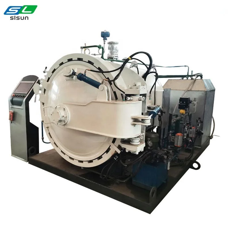 PED Certificate Customized Oven for Carbon Fiber 2MPa Industrial Steel Autoclave for Carbon Fiber