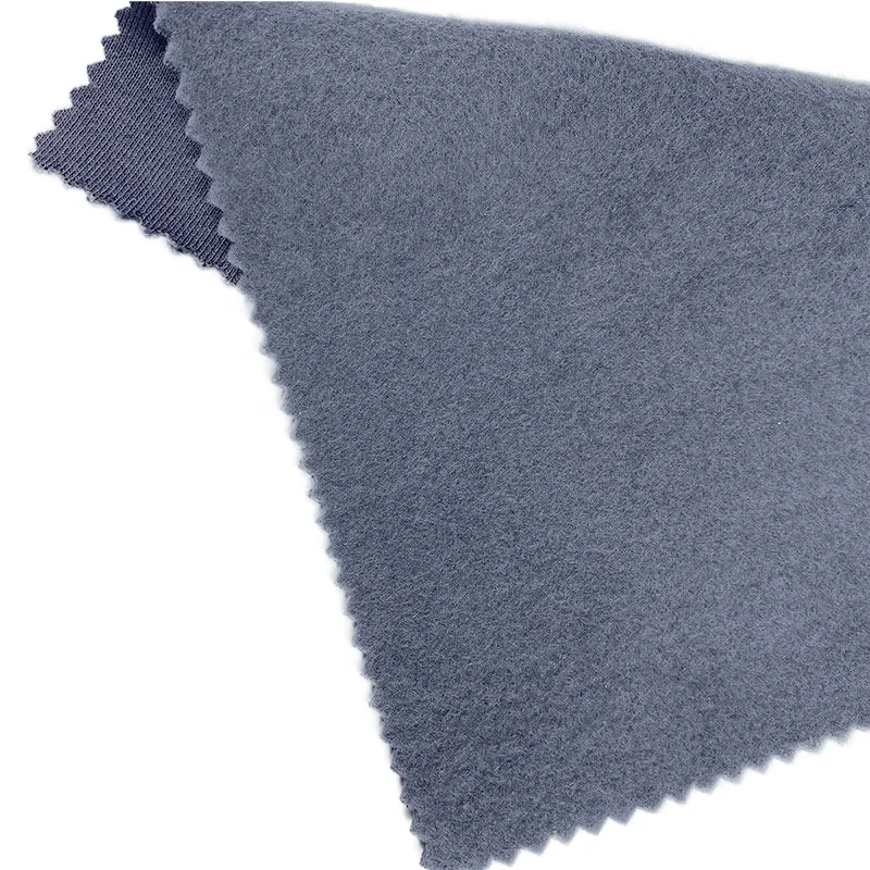 Flame retardant Fleece fabric 60% Modacrylic 38% Cotton 2% Antistatic Modacrylic Fabric