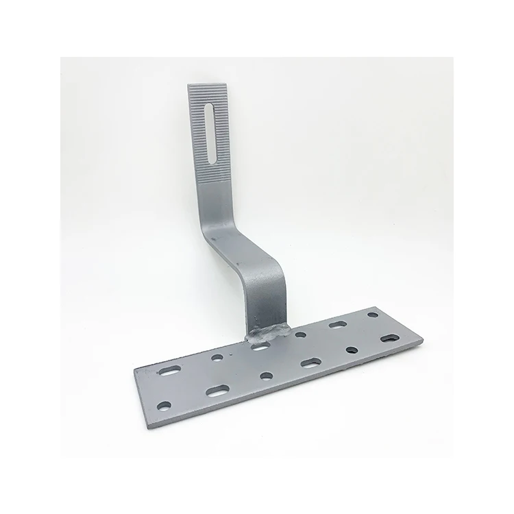 Angels Metal Solar Roof Hook Mounting Q345B Carbon Steel Solar Tile Roof Hook For Roman Tile Roof