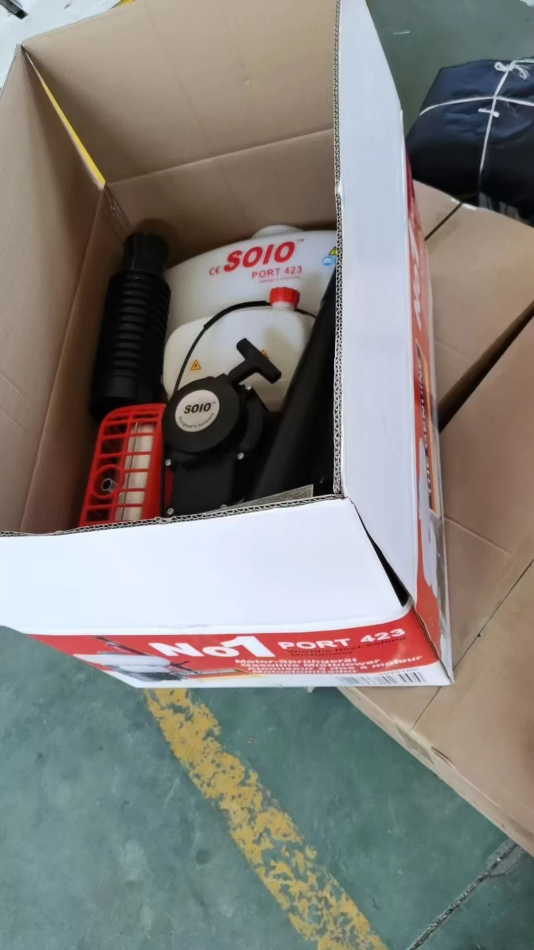 Agricultural  Knapsack sprayer 12L SOIO 423 mist /duster gasoline knapsack sprayer spare parts