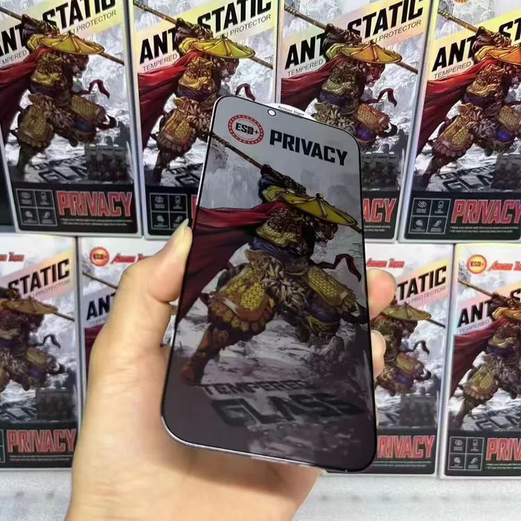 Armor Tiger 0.3mm privacy anti peep screen protector  tempered glass for iphone 15 14 13 12 11 pro max XR XS MAX
