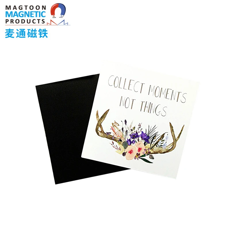 Magtoon Custom Home Decor Christmas Decoration Santa Claus Sticker Xmas Ornaments Paper Fridge Magnet