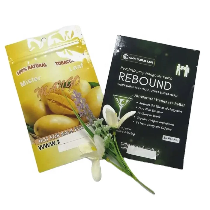 Resealable 3.5g 1lb Gummy Candy Edibles Ziplock Packaging Heat Seal Flat Mylar Bags