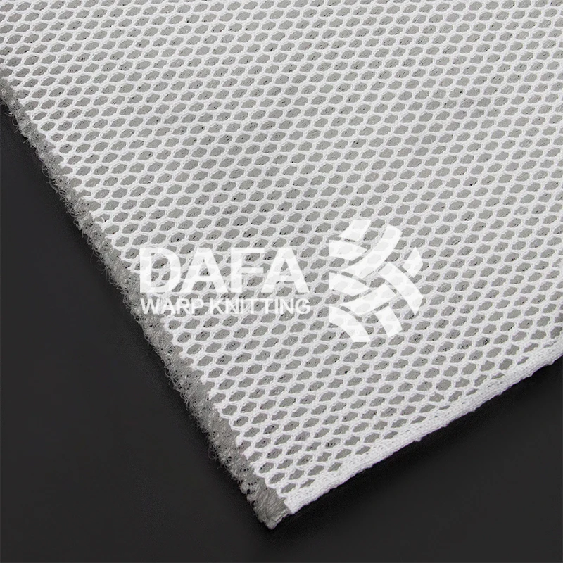 3D Spacer Air Mesh Fabric Customized 20mm 3D Cellular mesh Inner Core for the Spacer distance Air Mesh material