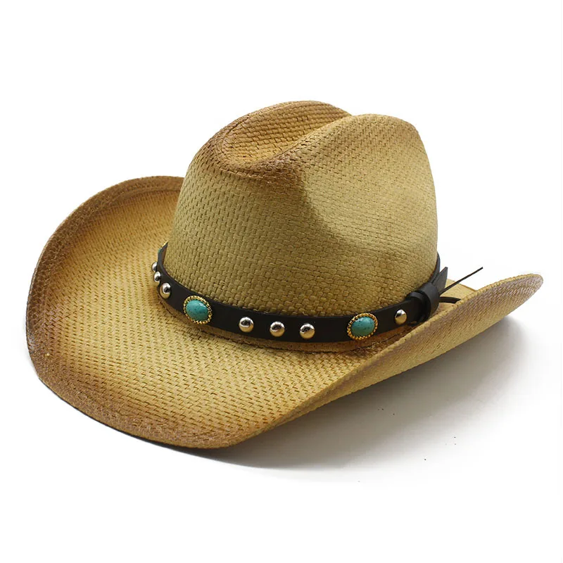 Низкая цена на заказ Панама солнце унисекс Летняя Пляжная Sombreros de pa широкополая шляпа Fedora ковбойские соломенные шляпы