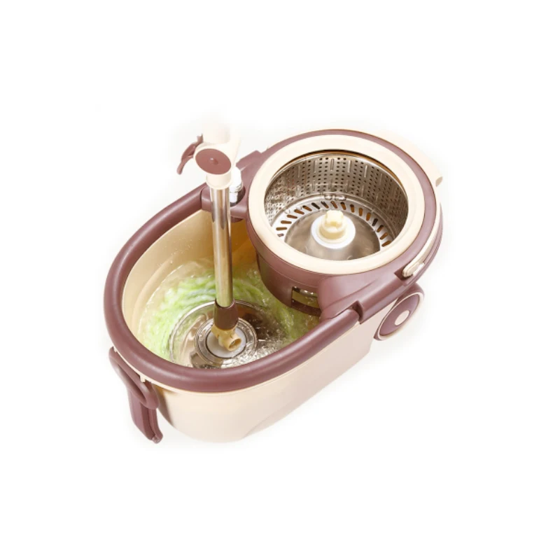 Topwill 360 Easy Floor Clean Bucket Cleaning Magic Mini Mop Rotation Microfiber Cleaning Spin Mops