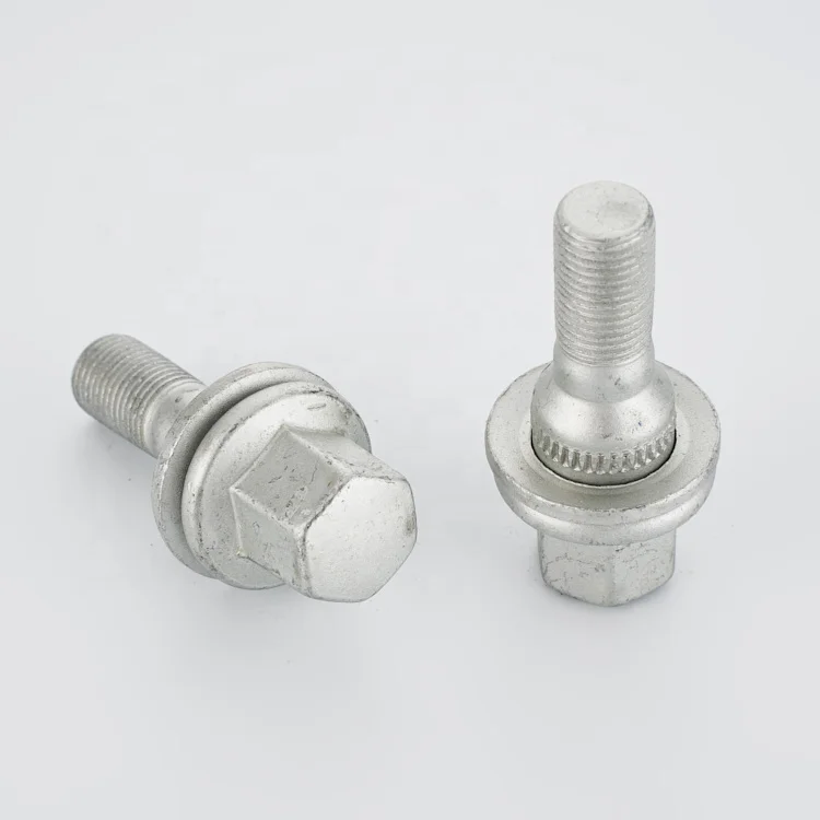 Factory hot selling  OEM 540567 M12*1.25 alloy steel with pad screw car hub bolt zx wheel bolt and nut  for peugeot wheel bolts