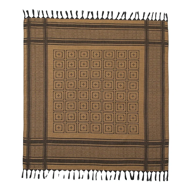 Арабский платок Кашмири вышивка вручную Sozni арабский масальный квадратный мягкий монгольский Пашмина Омани масар кефия хиджаб