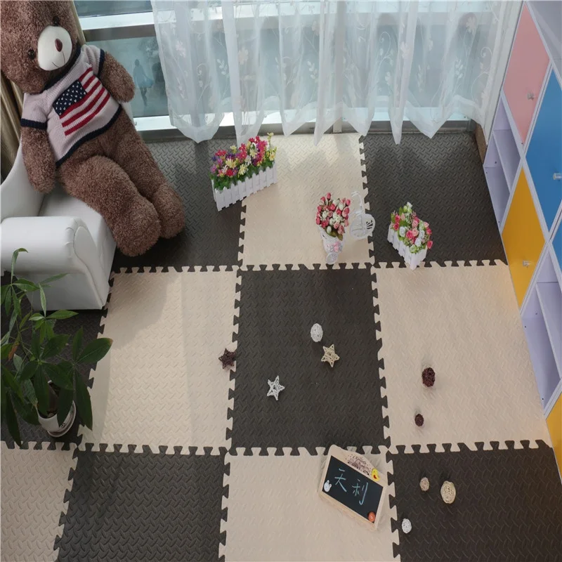Высококачественный пенопластовый нескользящий коврик EVA с образовательным пазлом, детский игровой коврик