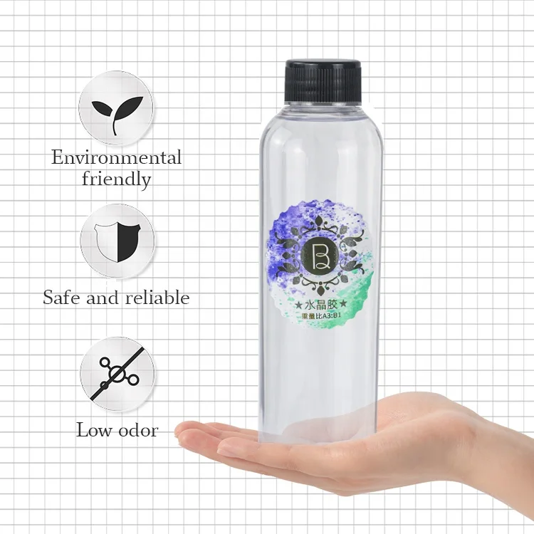 Flexible Epoxy Resin Polyester And Non Toxic Insulator 1:1 1000g Crystal AB Glue