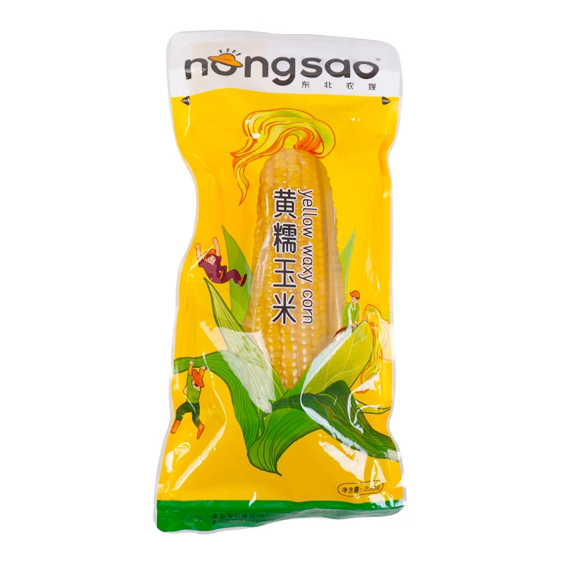 Non-GMO Waxy Corn Snacks Healthy Fresh Ingredients for Baby