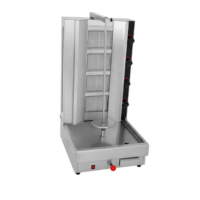 Высокая производительность shwarma машина газовая шаурма