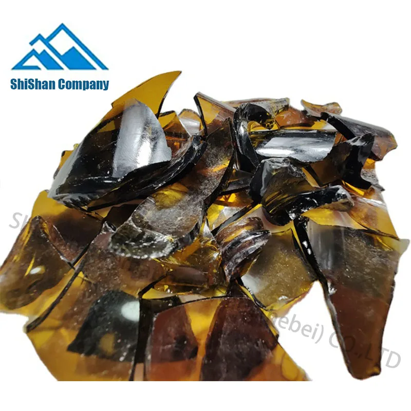 Recycling Green Amber Bottle Cullet Broken Glass Scrap Regenerated Mirror Cullet
