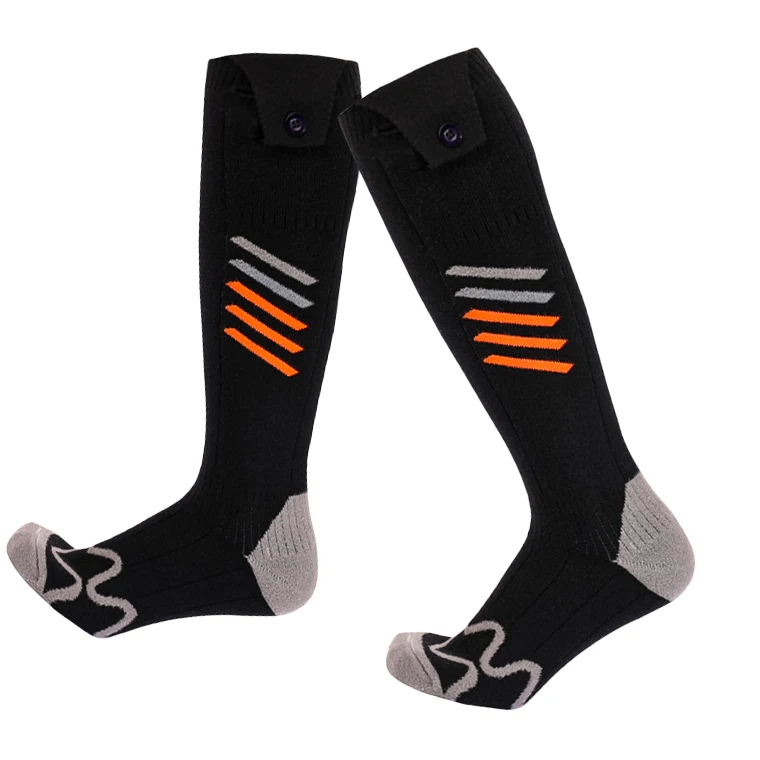 Unisex Winter Outdoor Sport Wool Socks Casual Cotton Thick Ski Snowboard Thermal Warming Bluetooth Remote Control Heated Socks