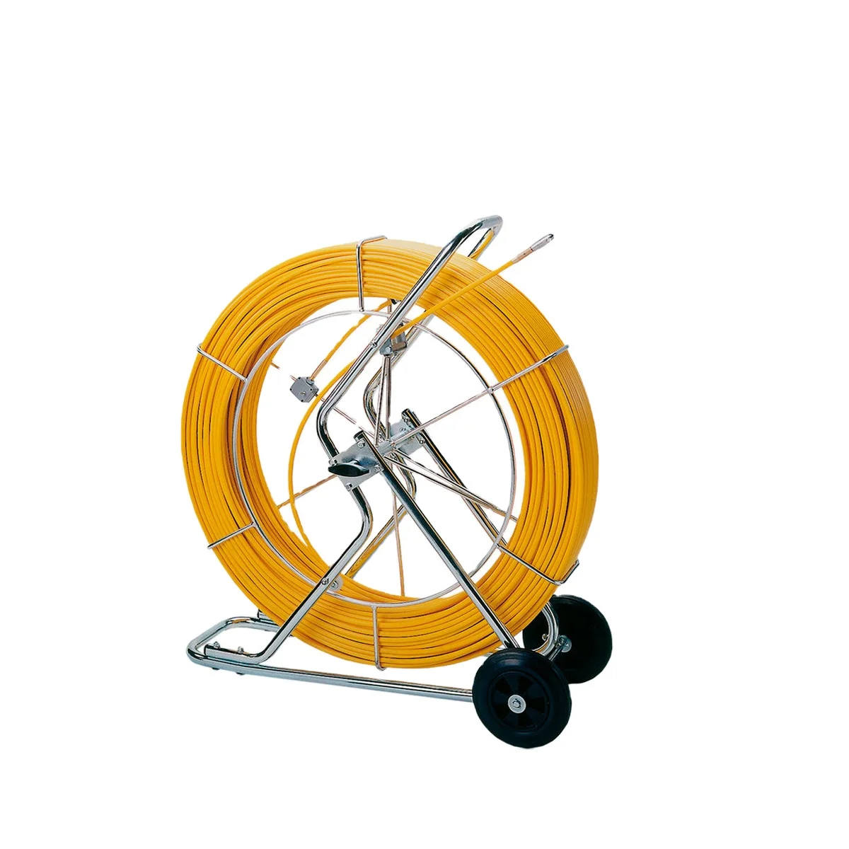 10m-500m Fiberglass Cable Guide Roller Underground Detectable Duct Rodder