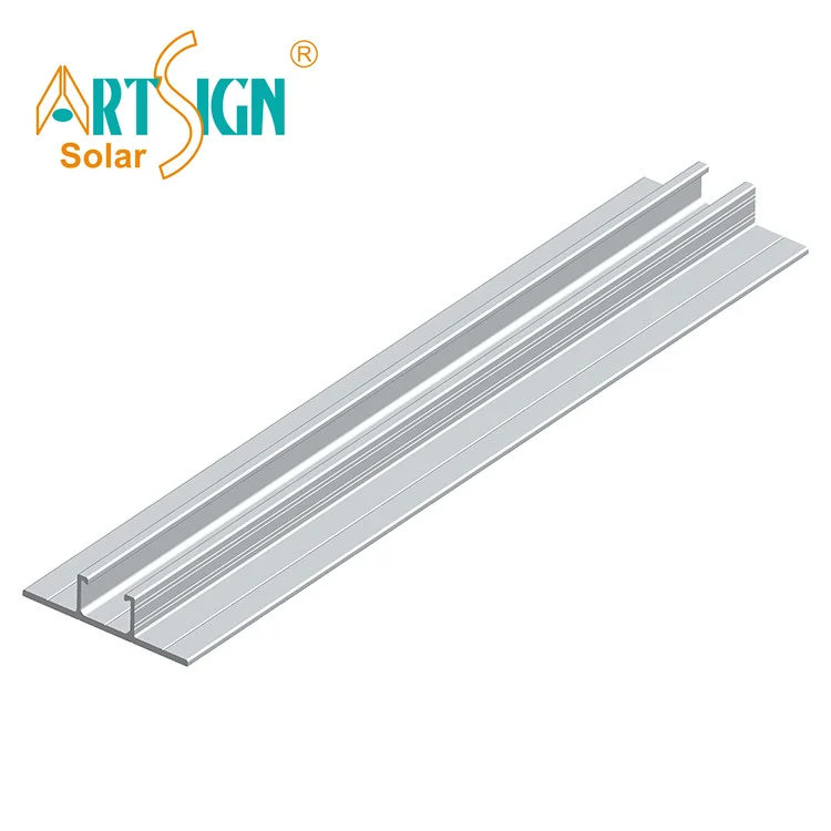 Art sign Top selling rack Modern designs solar structure solar mounting support pv brackets mini rail 07