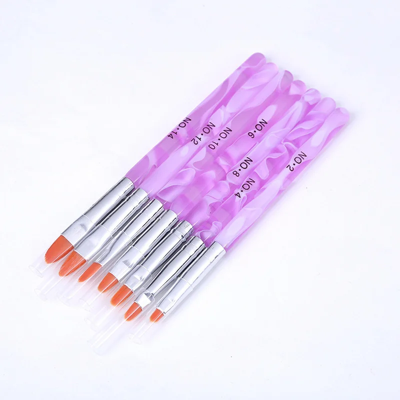 Acrylic Nail Brushes 100%  UV Gel Carving Liquid Powder Pen DIY Nails Art Manicure Tool Acrylic Nail Brush