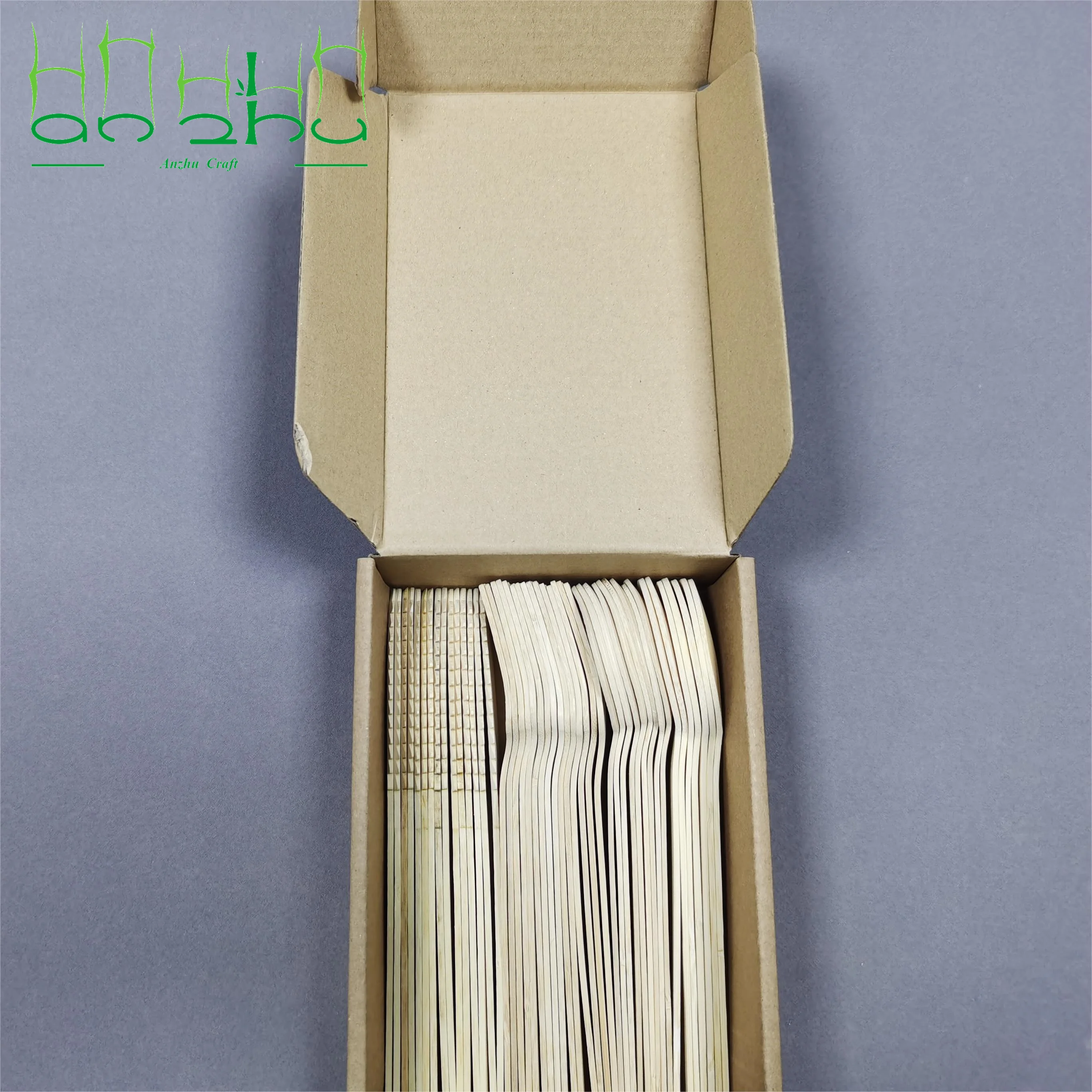 Pre Rolled Disposable Bamboo Cutlery Set: Biodegradable and Compostable Utensils Set Fork/spoon/Knife/Napkin for Party/Banquet