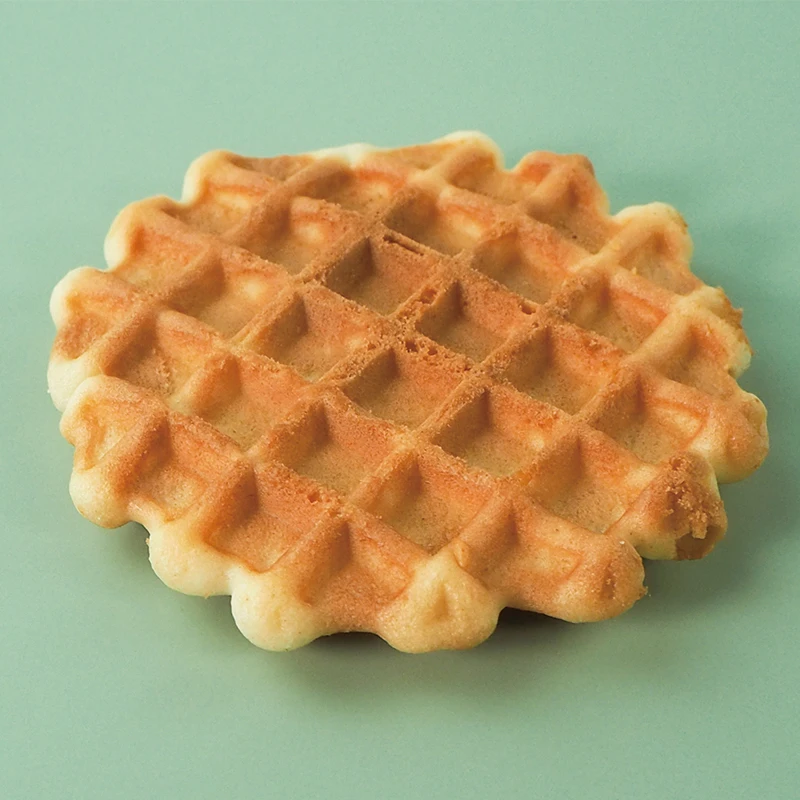 Uncle Pop Healthy Chinese Hot Selling Waffle Biscuit Crispy Milk Flavor Waffles Biscuit Grain Foos Snacks 150gX20bags