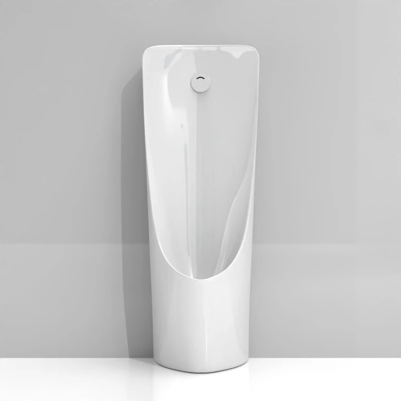 Cheap chinese piss toilet bathroom Wall Mounted Automatic Sensor Ceramic Urinal For Public Places