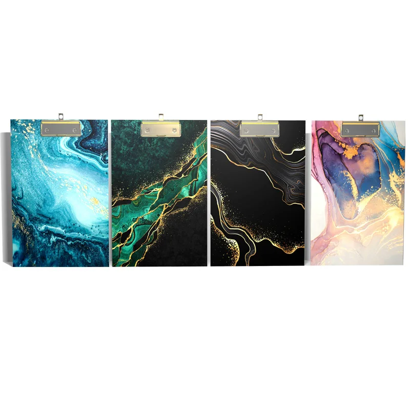 School supplies custom design clip board a4 sublimation clipboard for student