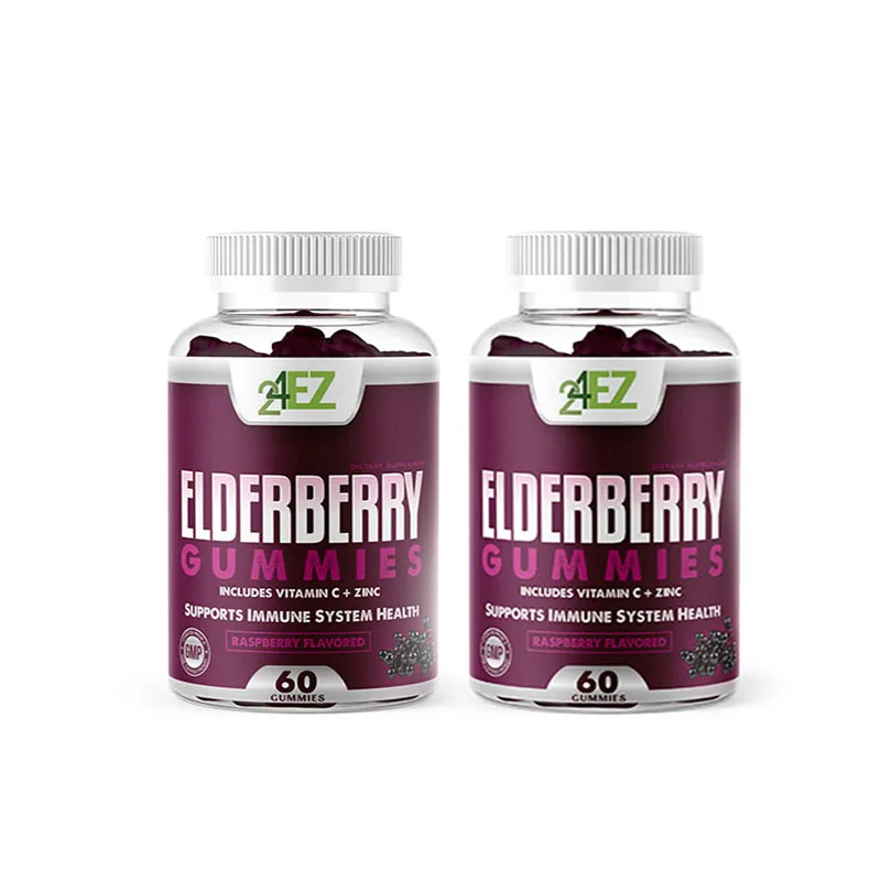 Elderberry Gummy healthcare supplement powerful immune system boost dedend harmful bacteria elderberry gummies in usa
