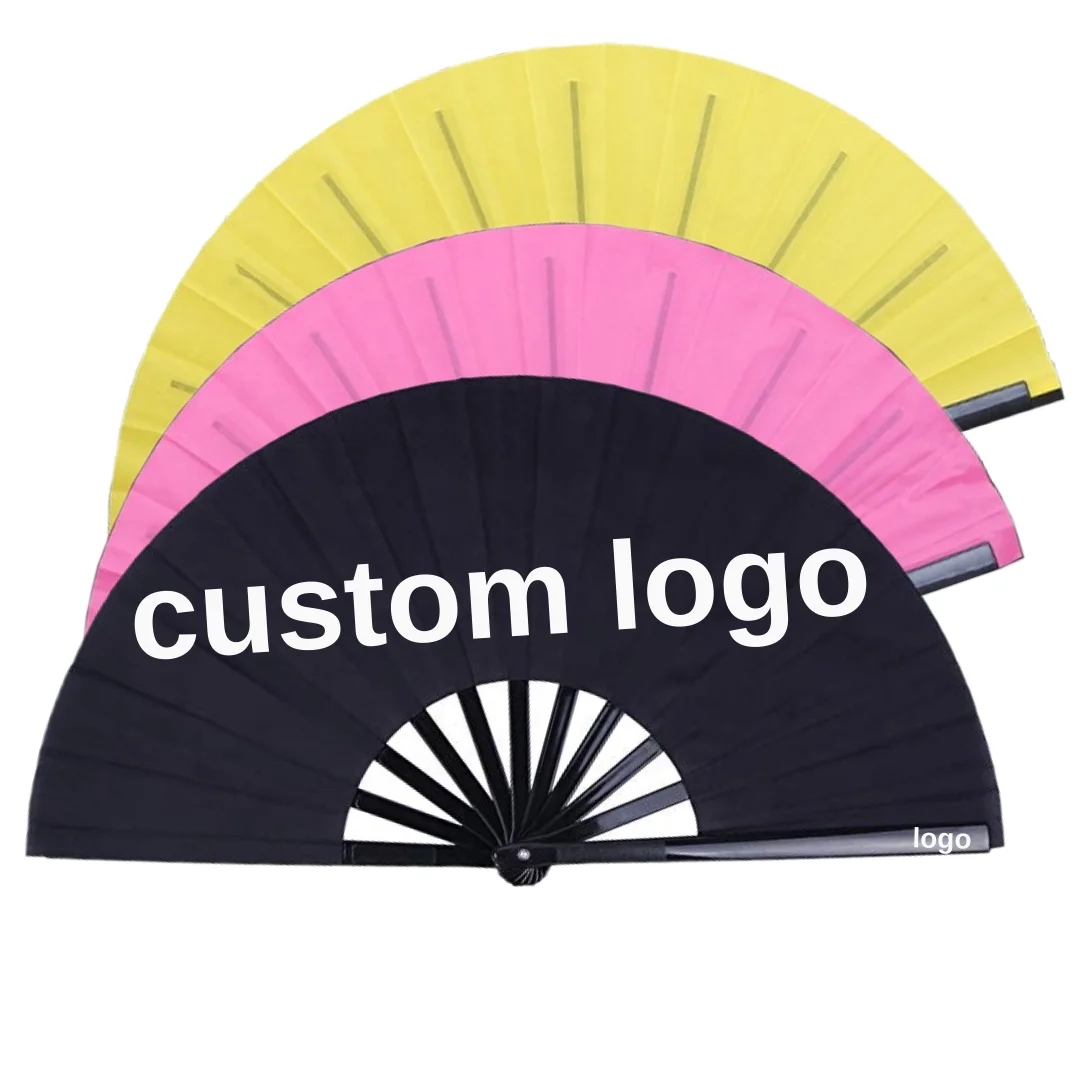 Wholesale Chinese Fans Promo Custom Logo Foldable Hand Fan Fold-up Fans