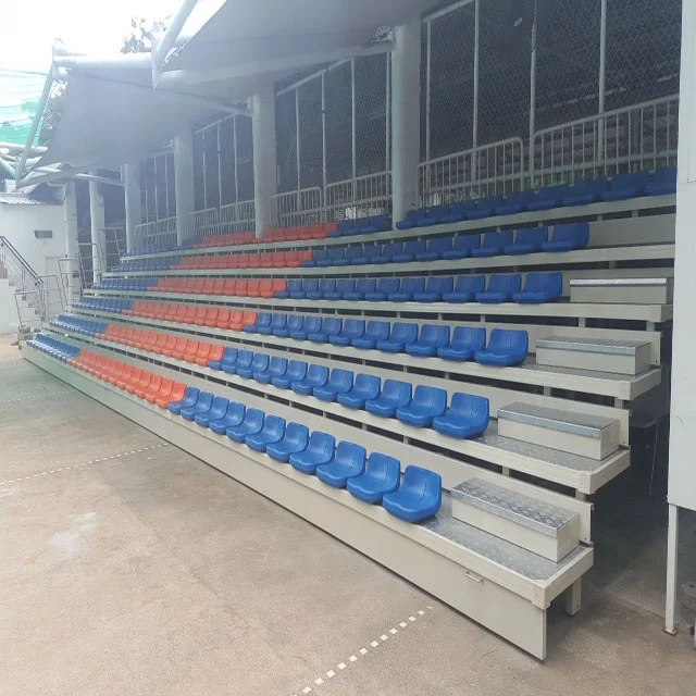 HDPE Bleacher Chair Plastic Grandstand Seat For Stadium