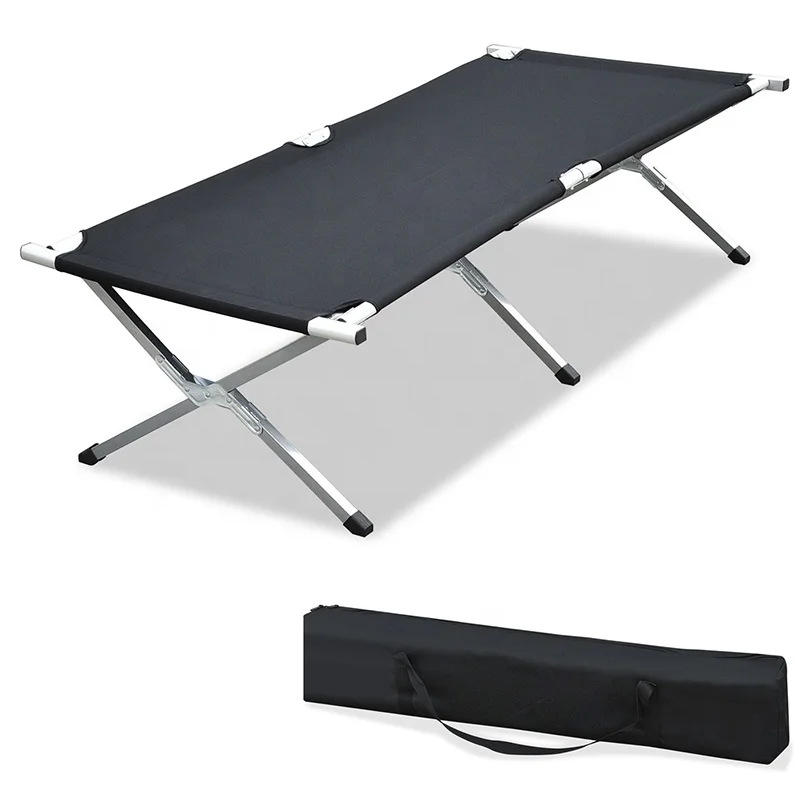 Full  Aluminum Bed  Used in the Camping,  Bed Excellent load-bearing, Comfortable to Lie Down  easy to Carry  Aluminum   Bed