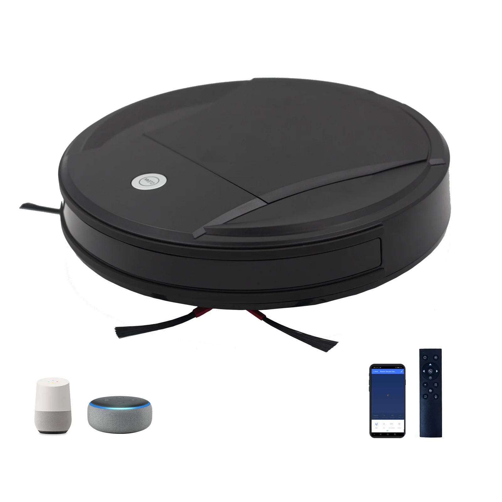 Multifunctional Smart Robot Vacuum Cleaner with Gyroscope Navigation System for Household and Hotel Use